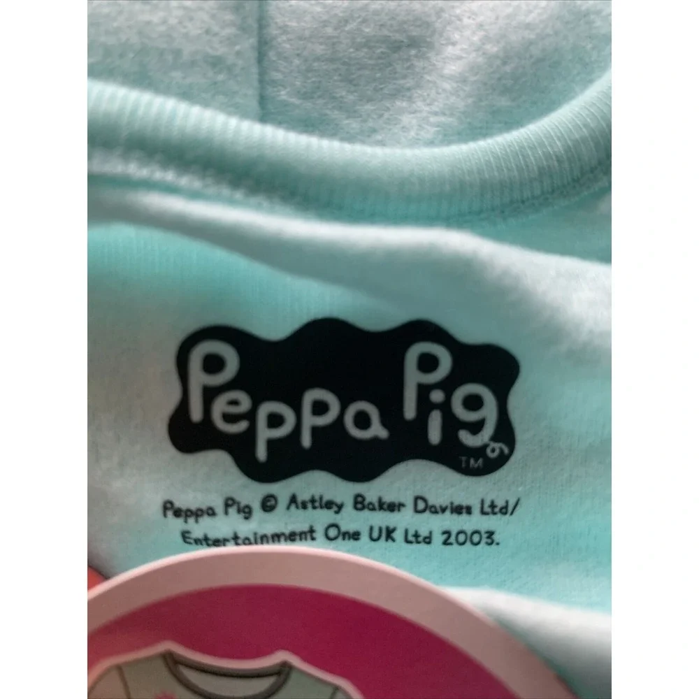 Peppa Pig PJs Toddler‎ Girls Size 18M FLANNEL 2 Pc Pajamas Set 2905